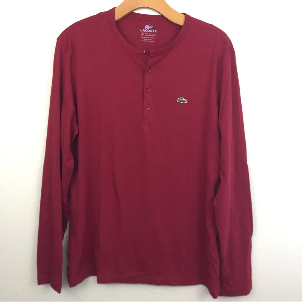 Lacoste | Men's Pima cotton long sleeve